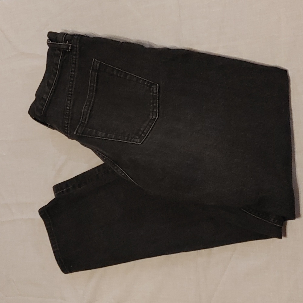 GAP Black Mom Jeans - Washed Black